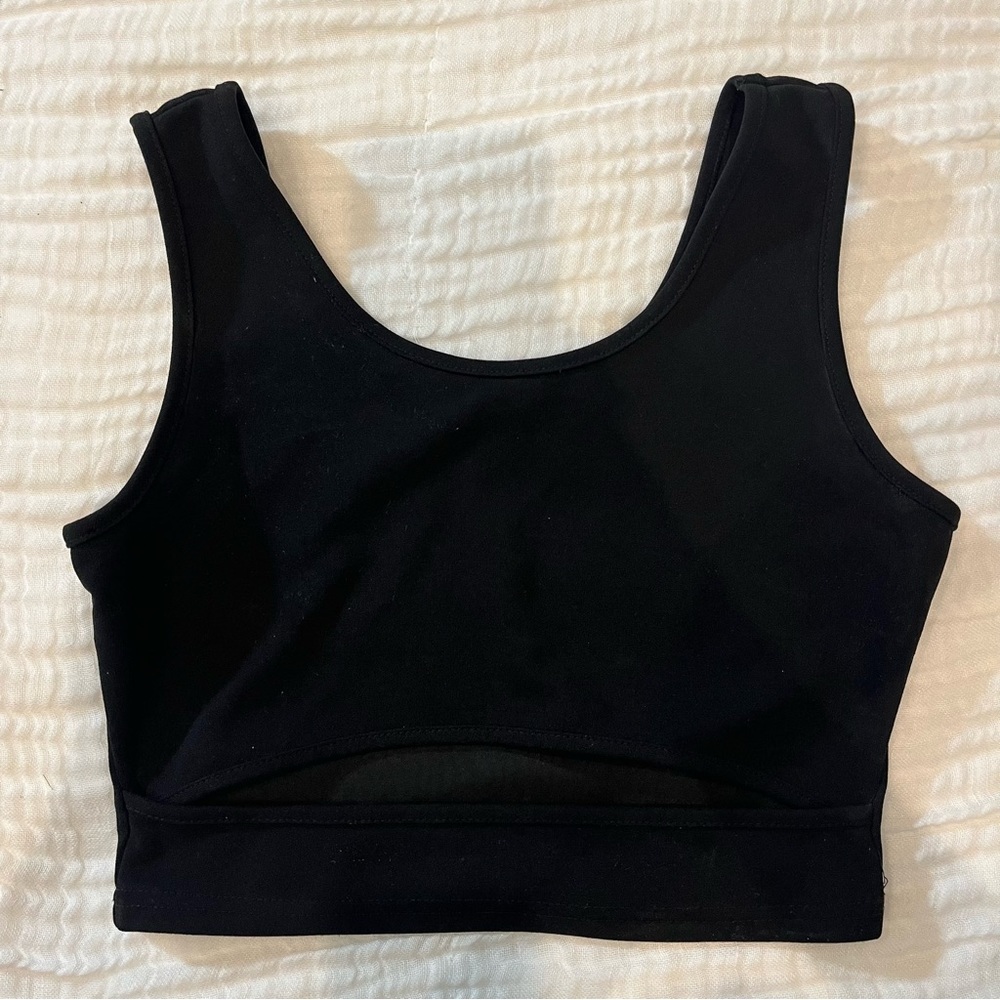 Crop Top with Slit